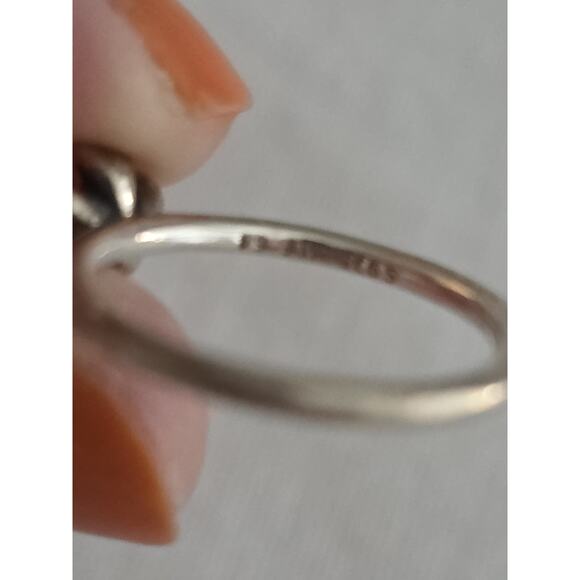 Authentic Pandora Rings & Earrings Cherry Blossom Ring Set Studs Sterling Silver - Picture 11 of 15